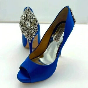 Pre-loved Badgley Mischka Kiara in Royal Blue